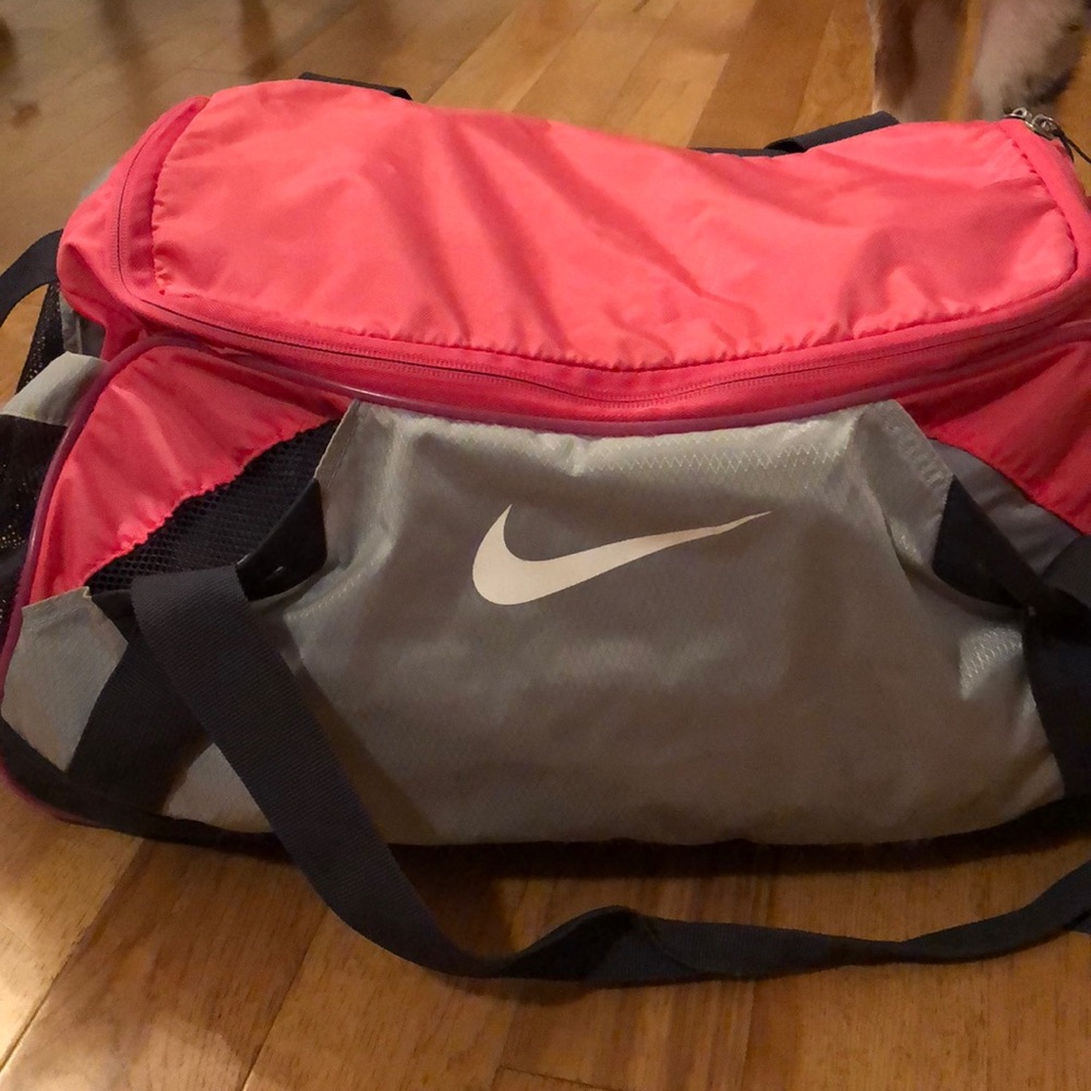 Pink Nike Duffle